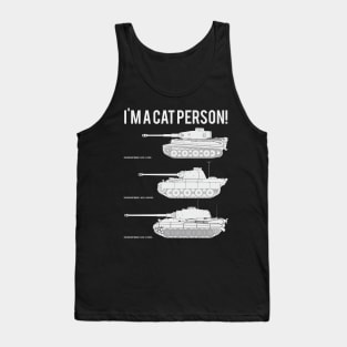 i'm a cat person! Tank Top